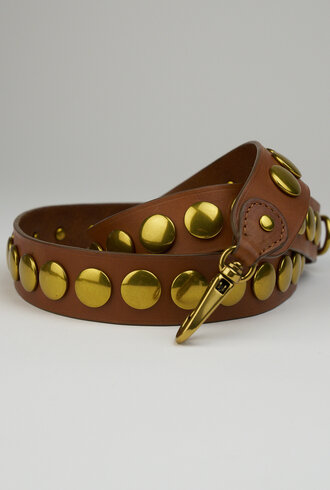 Jerome Dreyfuss Bandouliere Festival Strap Chene Brass