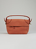 Jerome Dreyfuss Pepito Small Imprime Croco Terracotta