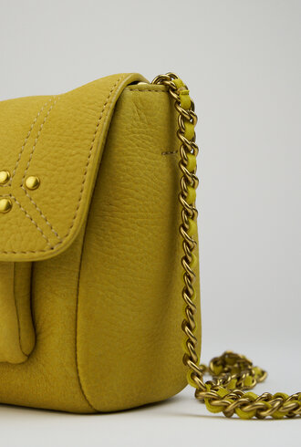 Jerome Dreyfuss Lulu Small Nubuck Mimosa