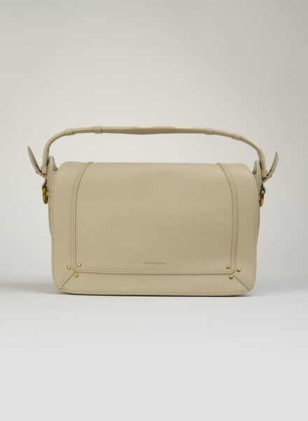 Jerome Dreyfuss Pepito Medium Goatskin Ecru Graine