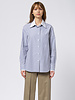 WE-AR4 The Double Shirt Navy Stripe