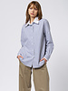 WE-AR4 The Double Shirt Navy Stripe