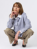 WE-AR4 The Double Shirt Navy Stripe