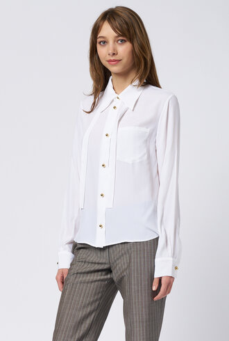 WE-AR4 The Academy Blouse White