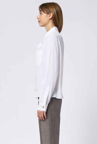 WE-AR4 The Academy Blouse White