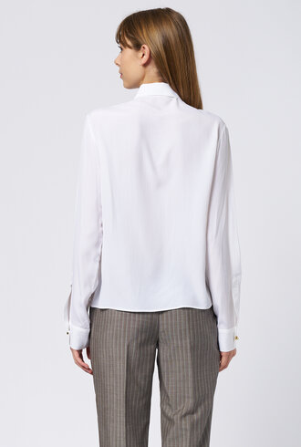 WE-AR4 The Academy Blouse White