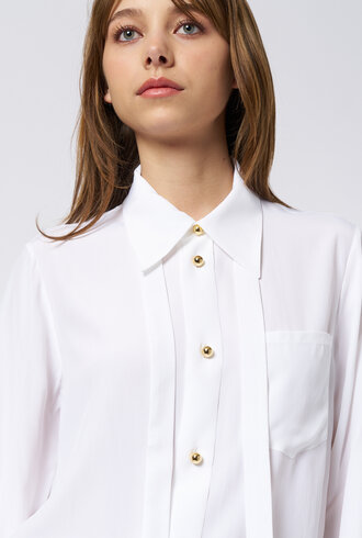 WE-AR4 The Academy Blouse White