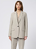 Pomandere One Button Jacket Ice Stripe