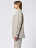 Pomandere One Button Jacket Ice Stripe