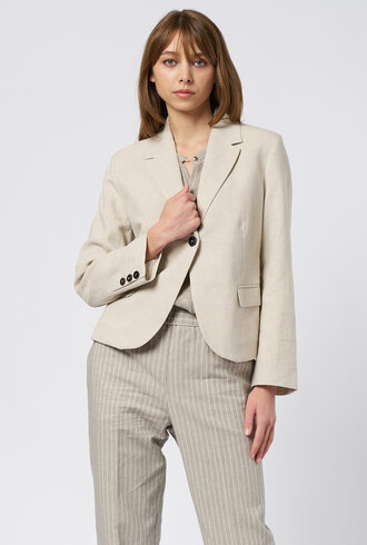 Pomandere One Button Jacket Ice