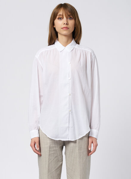 Pomandere Batiste Shirt Optical White