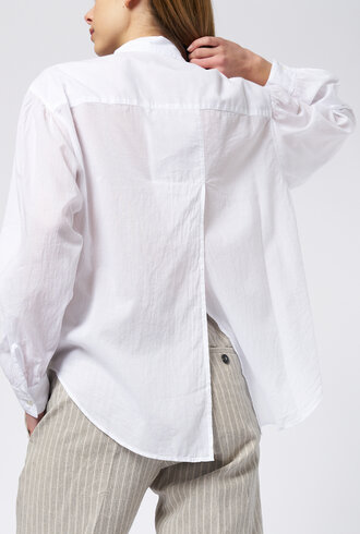 Pomandere Batiste Shirt Optical White