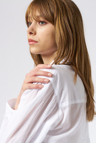 Pomandere Batiste Shirt Optical White