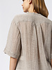 Pomandere Short-Sleeve Shirt Salt Grey