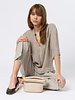 Pomandere Short-Sleeve Shirt Salt Grey