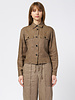 Pomandere Washed Gauze Shirt Mud