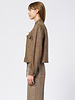 Pomandere Washed Gauze Shirt Mud