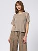 Pomandere T-Shirt Stripe Hazelnut