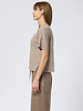 Pomandere T-Shirt Stripe Hazelnut