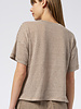 Pomandere T-Shirt Stripe Hazelnut