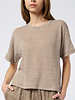 Pomandere T-Shirt Stripe Hazelnut