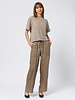Pomandere T-Shirt Stripe Hazelnut