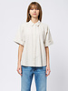 Apiece Apart Breaze Shirt Cream and Navy Stripe