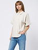 Apiece Apart Breaze Shirt Cream and Navy Stripe