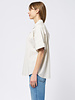 Apiece Apart Breaze Shirt Cream and Navy Stripe