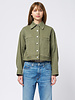 Apiece Apart Cropped Trapeze Jacket Thyme