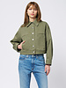 Apiece Apart Cropped Trapeze Jacket Thyme