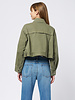 Apiece Apart Cropped Trapeze Jacket Thyme
