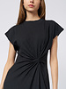 Apiece Apart Volta Twist Dress Black
