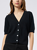 Kokun Short Sleeve  Cardigan Black