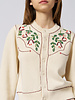 The Great The Western Beaded Cardigan Natural