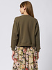 The Great The Floral Applique Teammate Sweatshirt Army
