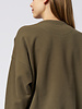 The Great The Floral Applique Teammate Sweatshirt Army