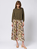 The Great The Floral Applique Teammate Sweatshirt Army