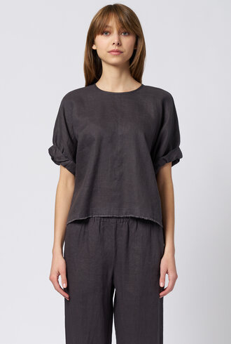 Xirena Savoye Top Black Quartz