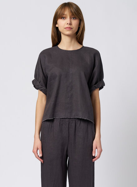 Xirena Savoye Top Black Quartz