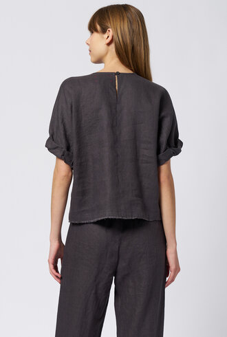 Xirena Savoye Top Black Quartz