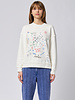 Raquel Allegra Hesperia Sweatshirt Vintage White