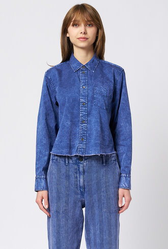 Raquel Allegra The Artist Crop Indigo