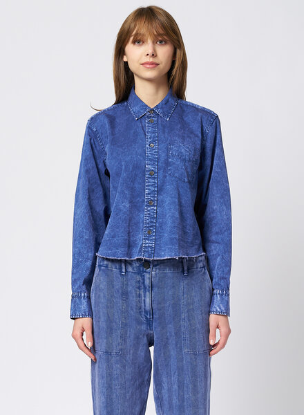 Raquel Allegra The Artist Crop Indigo
