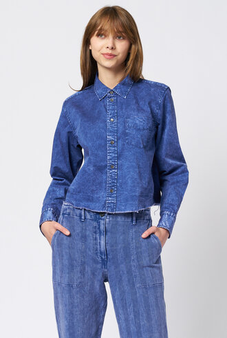 Raquel Allegra The Artist Crop Indigo
