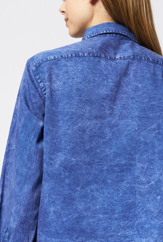 Raquel Allegra The Artist Crop Indigo