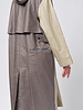 Pret Pour Partir Ondee Coat  Bi Color Khaki/Bronze