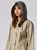 Pret Pour Partir Ondee Coat  Bi Color Khaki/Bronze
