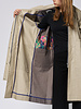 Pret Pour Partir Ondee Coat  Bi Color Khaki/Bronze