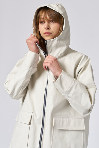 Pret Pour Partir Capri Lap Coat Ciment